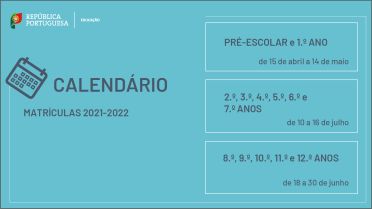 CALENDÁRIO MATRÍCULAS 25p